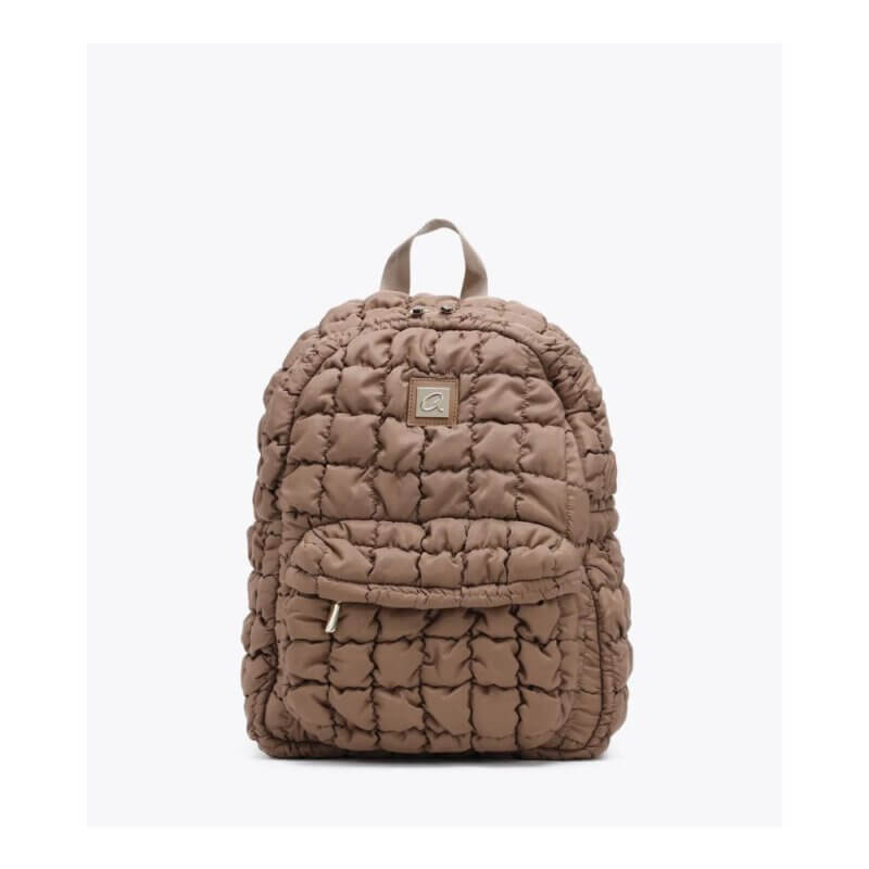 AXEL Accessories Runa Γυναικεία Τσάντα Πλάτης Puffer Καφέ 1023-0548 BROWN
