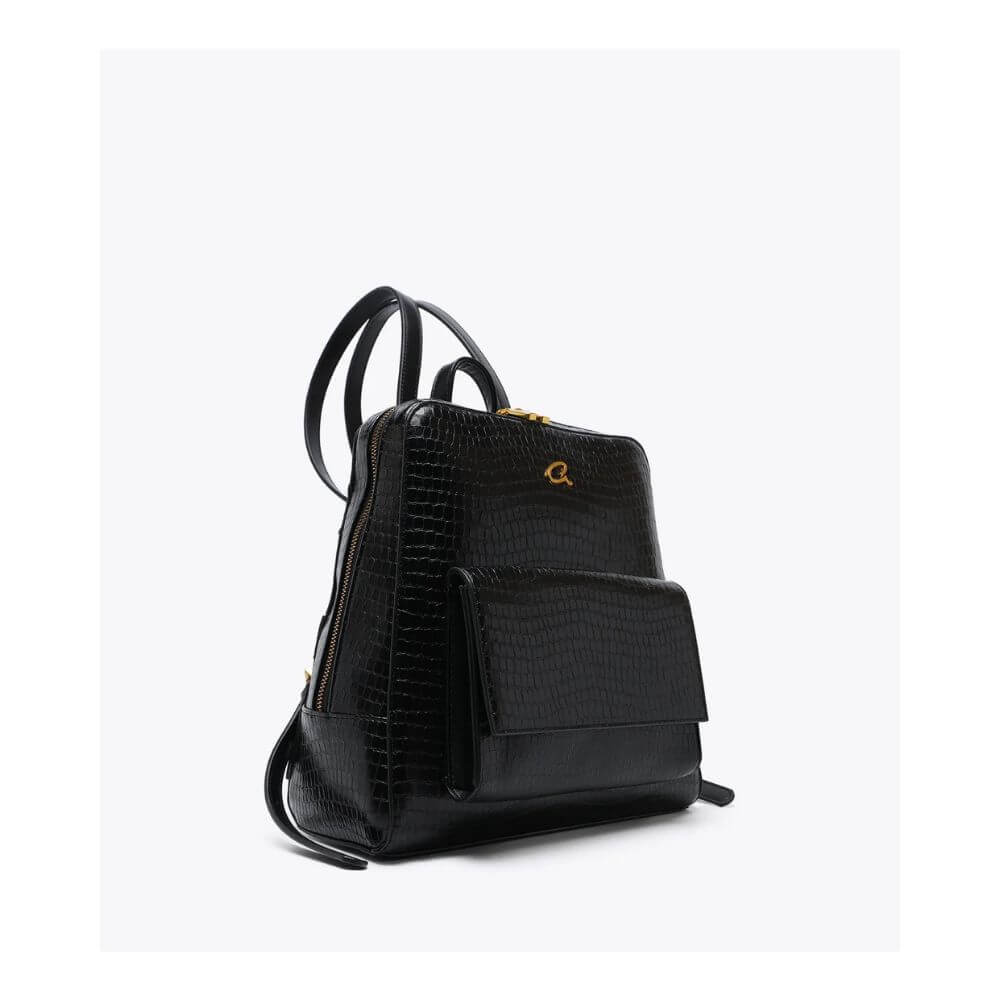 AXEL Accessories Avelina Γυναικεία Τσάντα Πλάτης Μαύρη 1023-0578 BLACK