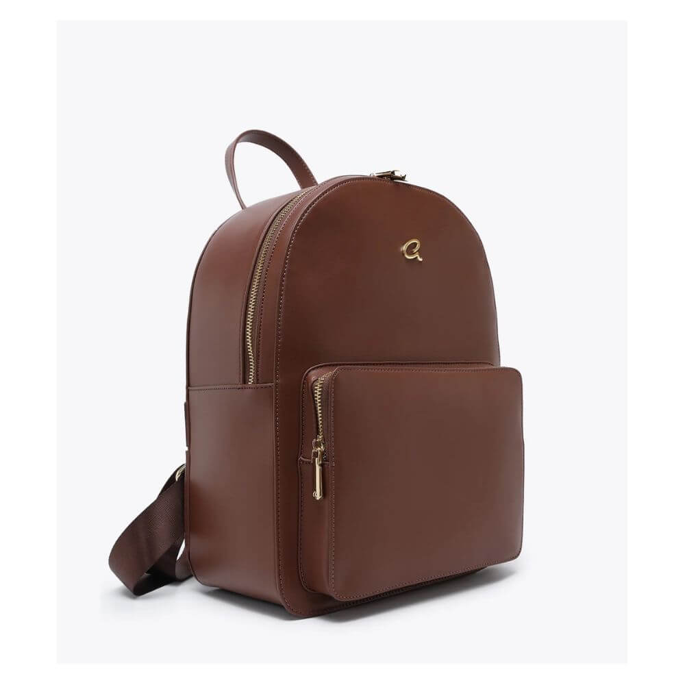 AXEL Accessories Astri Γυναικεία Τσάντα Πλάτης Καφέ 1023-0583 BROWN