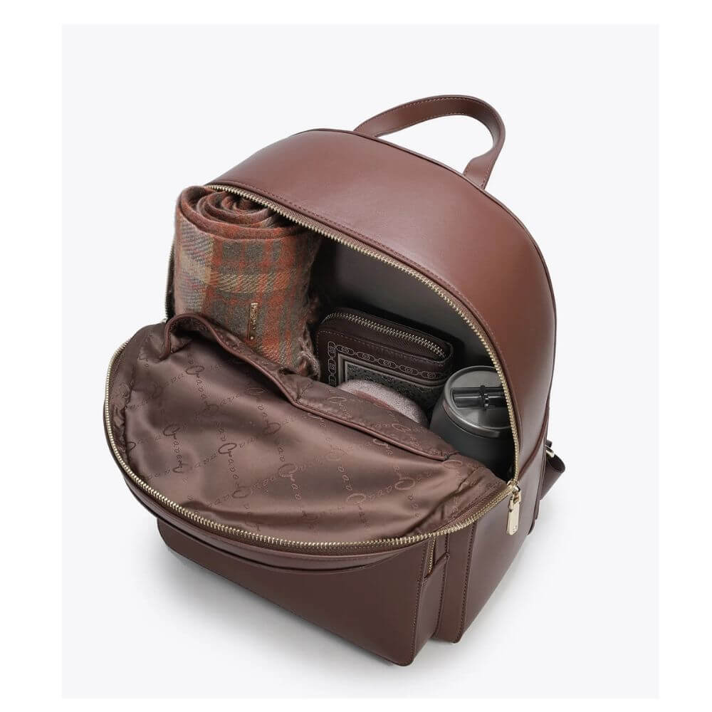 AXEL Accessories Astri Γυναικεία Τσάντα Πλάτης Καφέ 1023-0583 BROWN