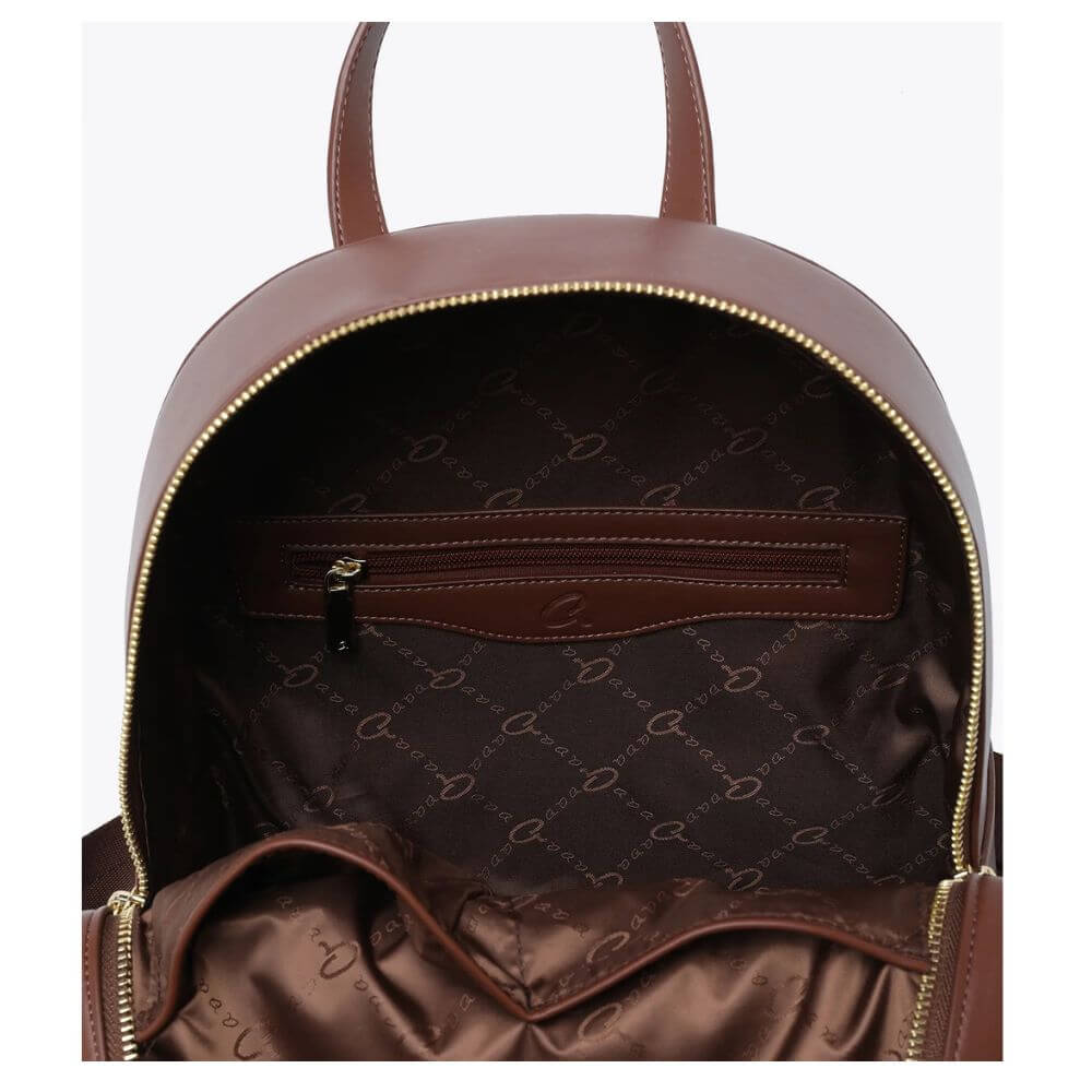 AXEL Accessories Astri Γυναικεία Τσάντα Πλάτης Καφέ 1023-0583 BROWN