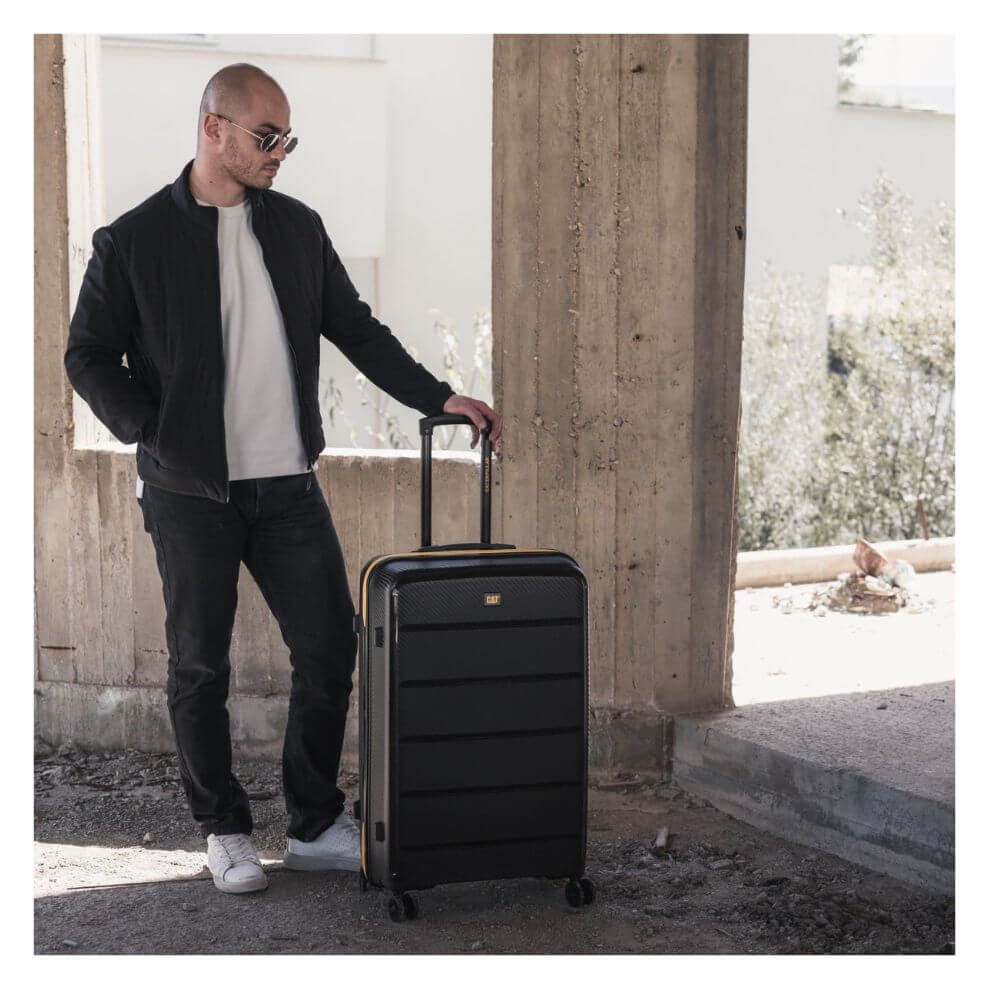 Caterpillar CAT Βαλίτσα Ταξιδίου Μεγάλη Μαύρη 84379-01/70