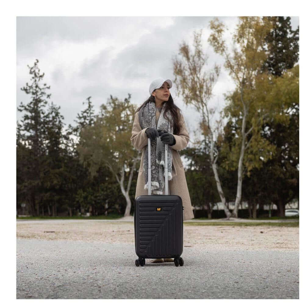 Caterpillar CAT Βαλίτσα Χειραποσκευή Ταξιδίου Μικρή Μαύρη 84683-01/50