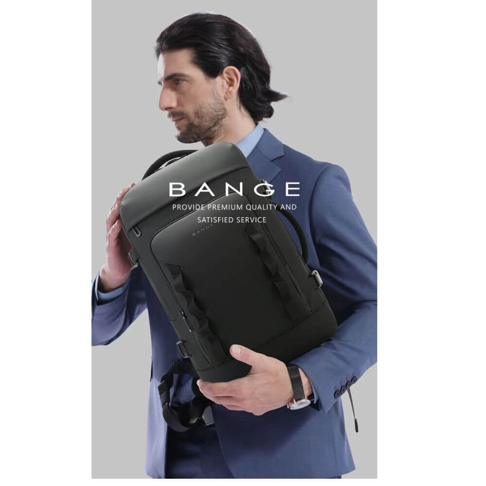 BANGE Ανδρικό Σακίδιο Ταξιδίου Καμπίνας Μαύρο 3055 Black