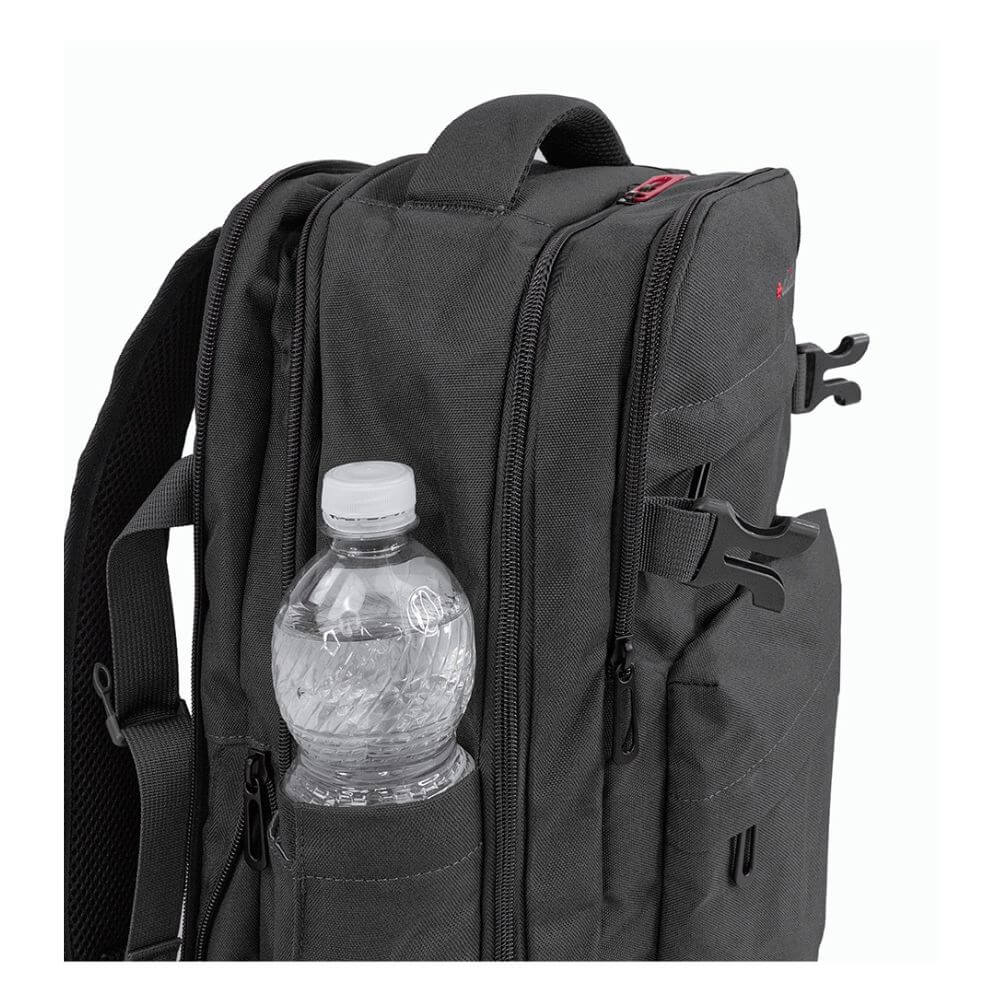 Dielle Ανδρικό Υφασμάτινο Ταξιδιωτικό Σακίδιο Μεγάλου Μεγέθους Μαύρο 414M