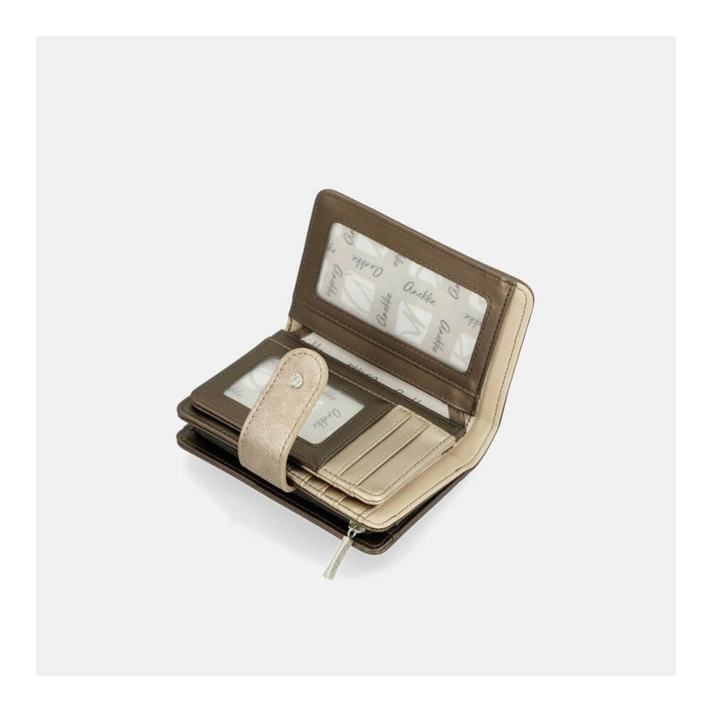 ANEKKE Sophia Medium Rigid RFID Γυναικείο Πορτοφόλι Multicolor 42639-902