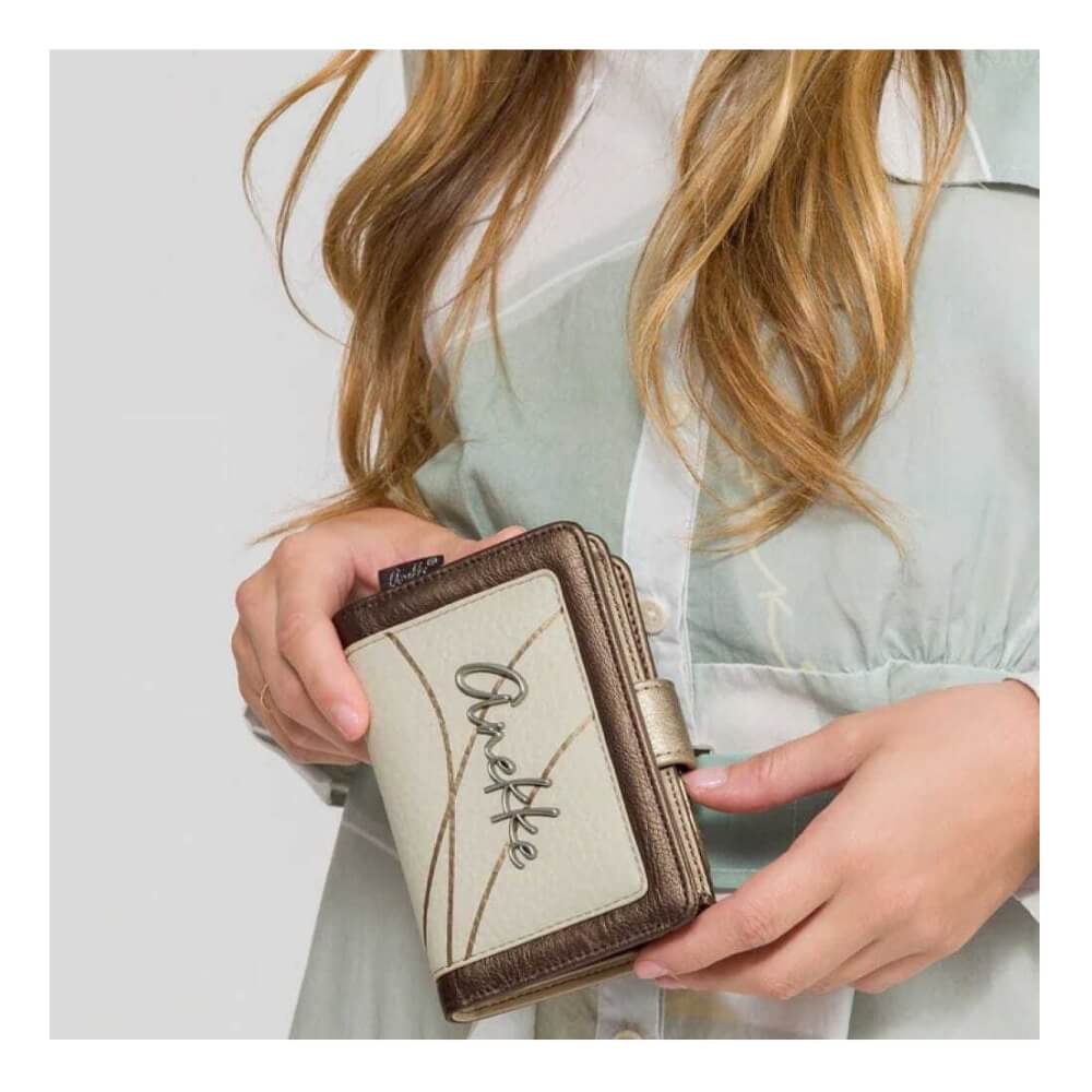 ANEKKE Sophia Medium Rigid RFID Γυναικείο Πορτοφόλι Multicolor 42639-902