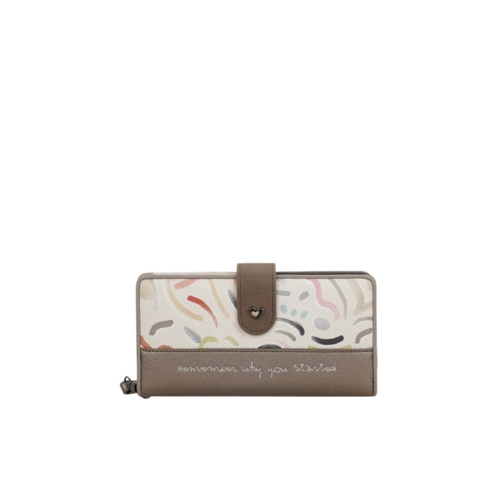 ANEKKE Olympia Rigid RFID Γυναικείο Πορτοφόλι Multicolor 42749-901