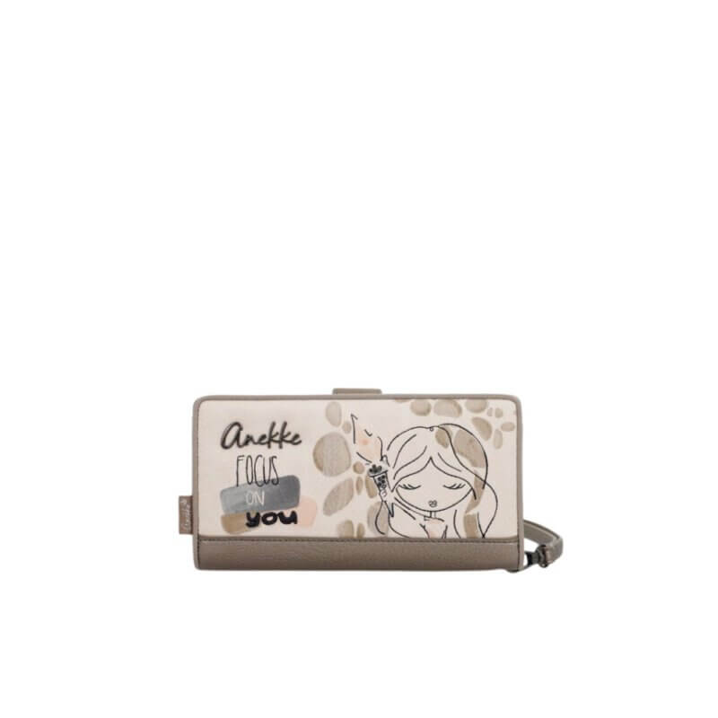 ANEKKE Olympia Rigid RFID Γυναικείο Πορτοφόλι Multicolor 42749-901