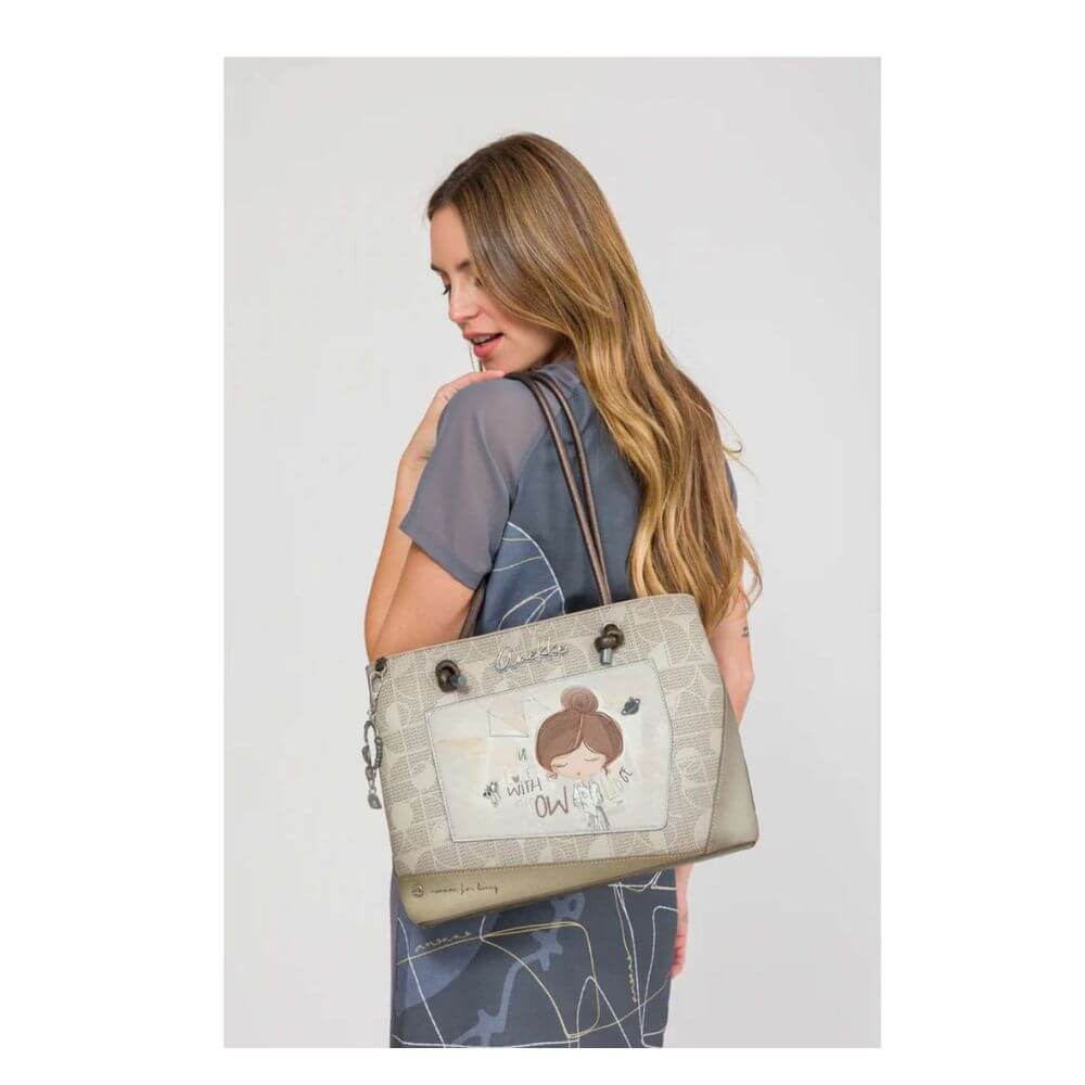 ANEKKE Sophia Γυναικεία Τσάντα Ώμου Multicolor 42802-361