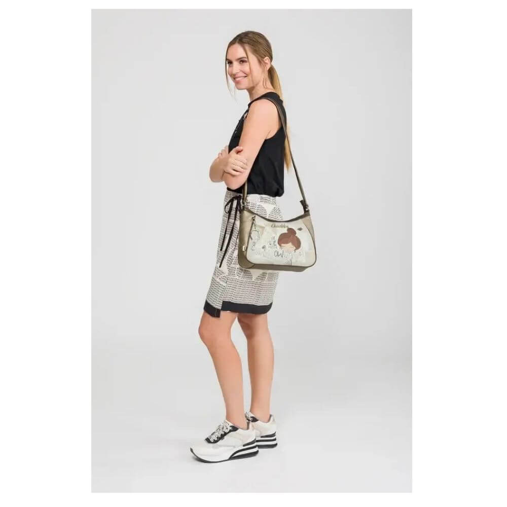 ANEKKE Sophia Γυναικεία Τσάντα Ώμου/Χιαστί Multicolor 42803-002