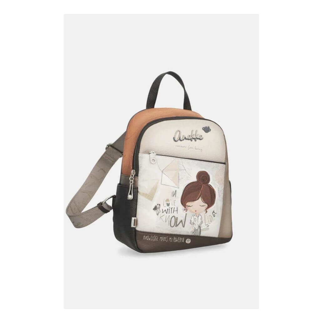 ANEKKE Sophia Printed Backpack Γυναικείο Σακίδιο Πλάτης Multicolor 42805-259
