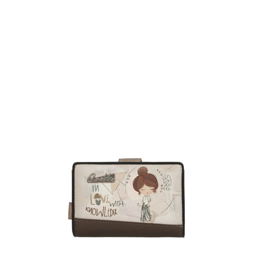 ANEKKE Sophia Medium Rigid RFID Γυναικείο Πορτοφόλι Multicolor 42809-902