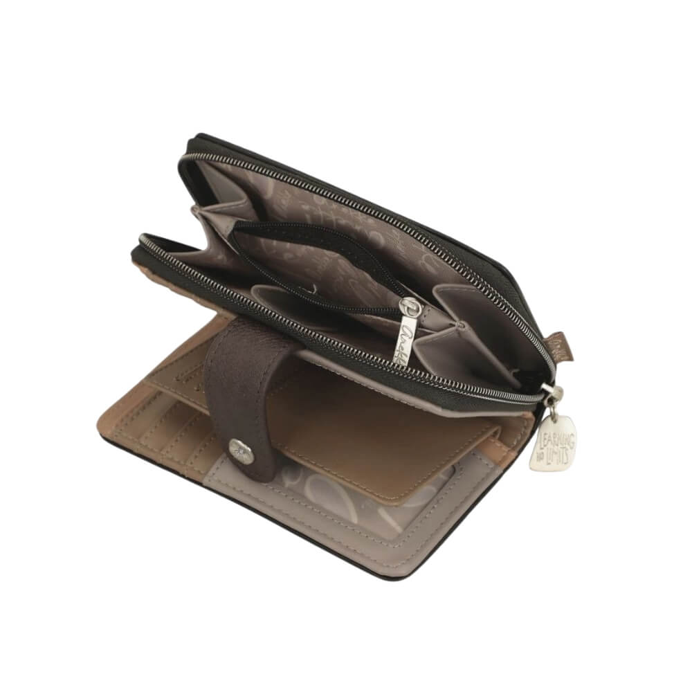 ANEKKE Sophia Medium Rigid RFID Γυναικείο Πορτοφόλι Multicolor 42809-909