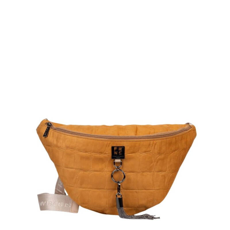 FRNC Γυναικεία Τσάντα Μέσης/Crossbody Μεγάλου Μεγέθους Ταμπά 6131 DCU