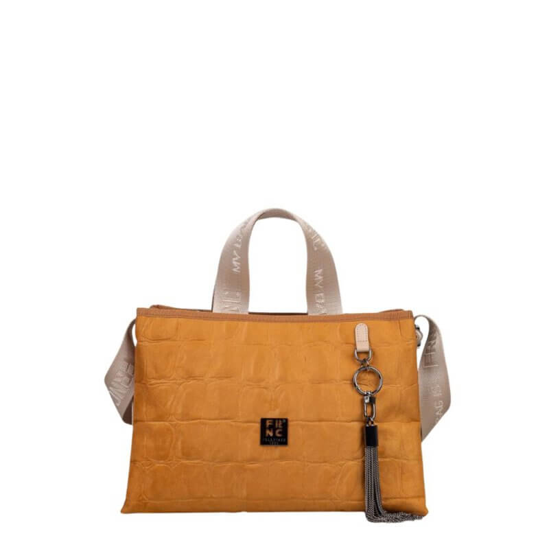 FRNC Γυναικεία Τσάντα Χειρός/Χιαστί Ταμπά 6136 DCU