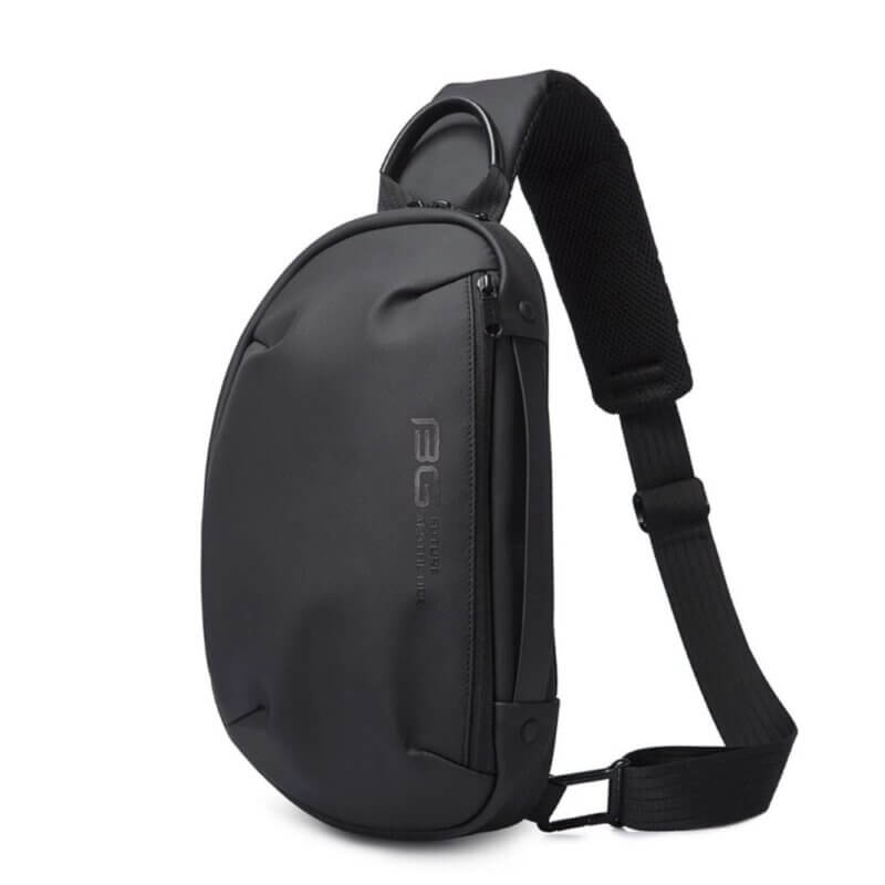 BANGE Ανδρικό Τσαντάκι Ώμου/Στήθους Μαύρο 7306 Black