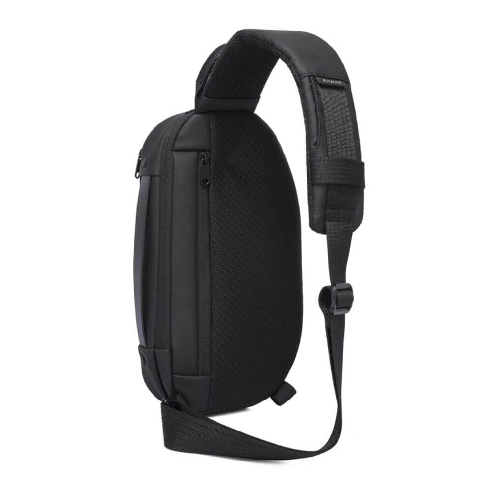 BANGE Ανδρικό Τσαντάκι Ώμου/Στήθους Μαύρο 7306 Black