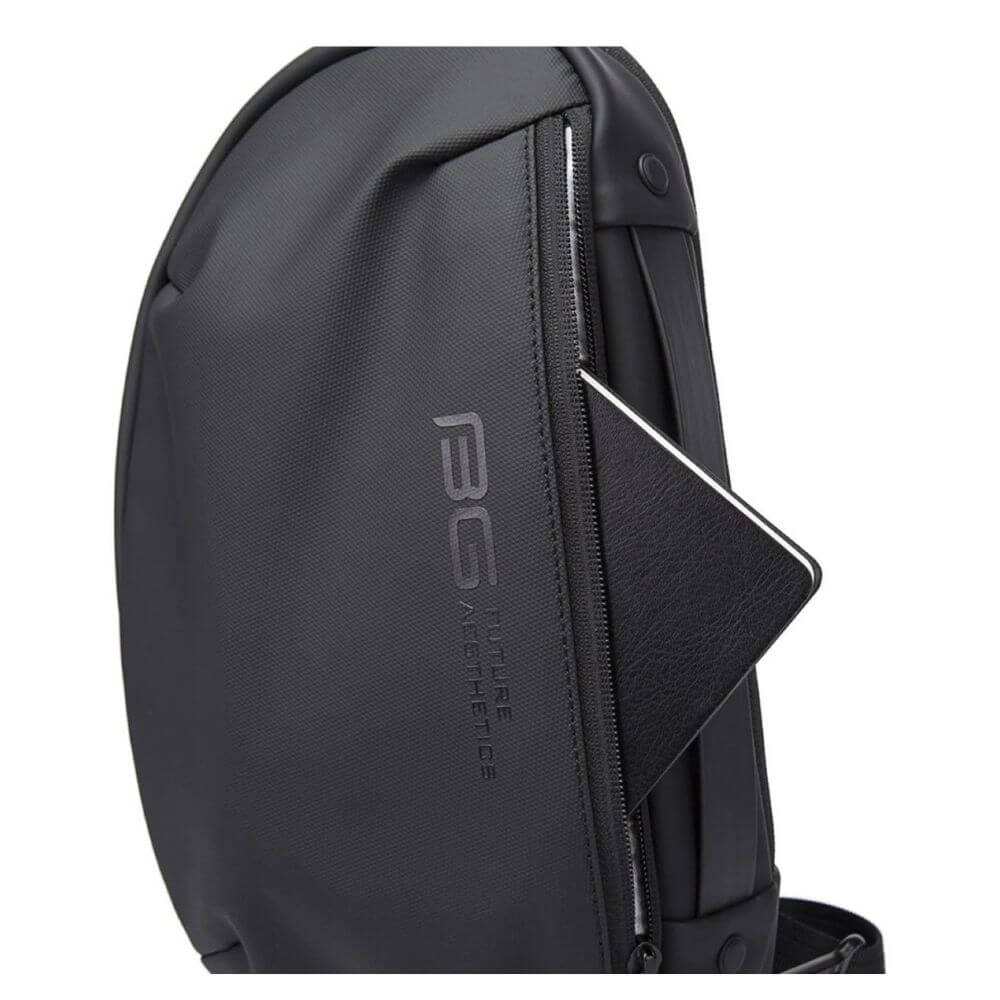 BANGE Ανδρικό Τσαντάκι Ώμου/Στήθους Μαύρο 7306 Black