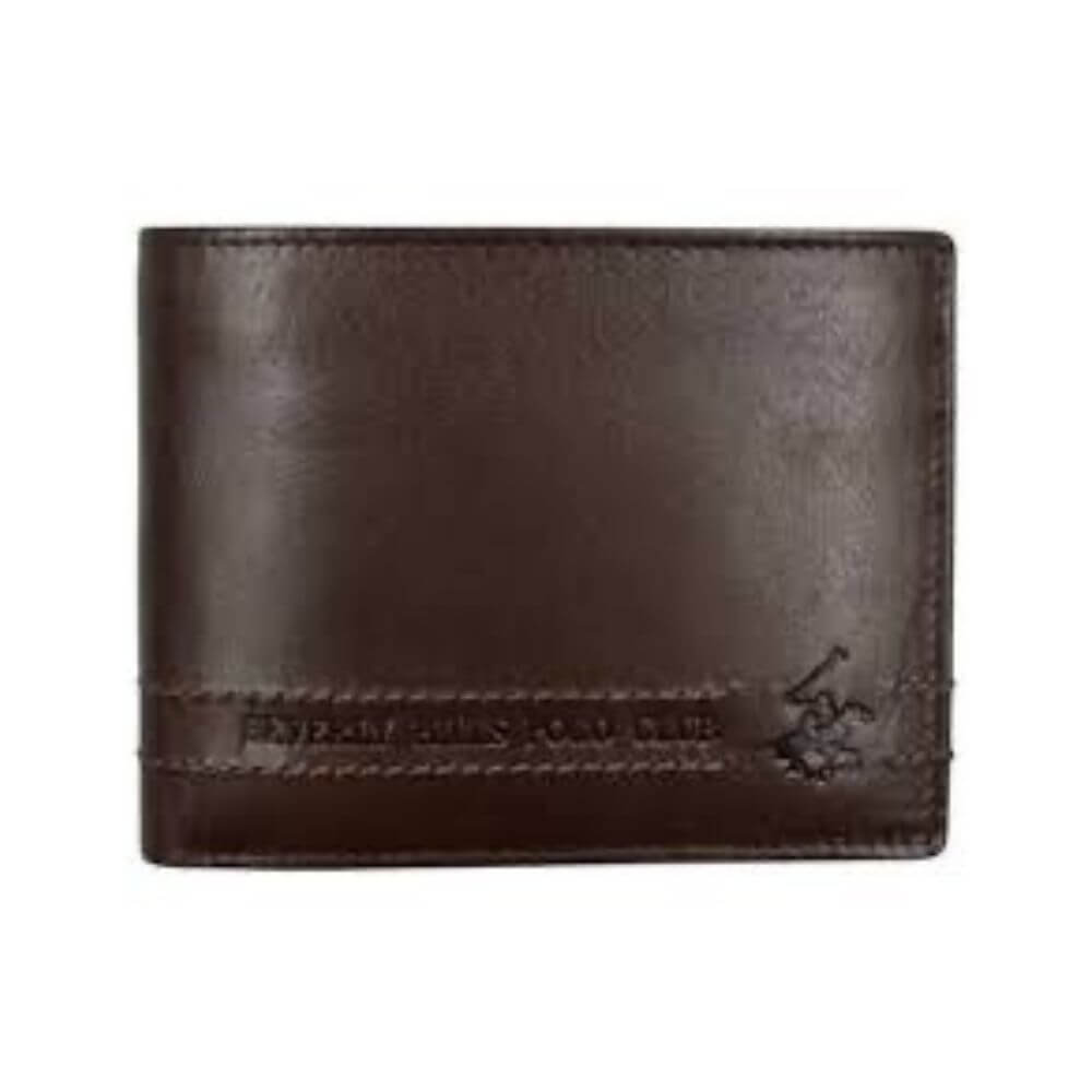 Beverly Hills Polo Club Ανδρικό Πορτοφόλι Καφέ BH-1743 CUOIO