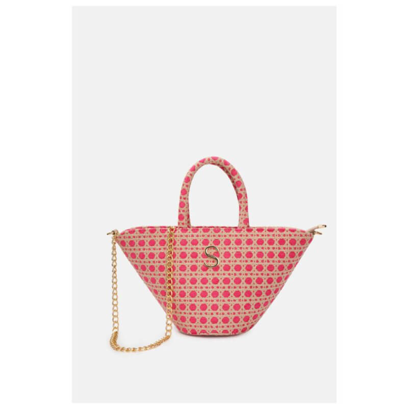SORENA Coralina Mini Basket Bag Γυναικεία Τσάντα Χειρός/Χιαστί