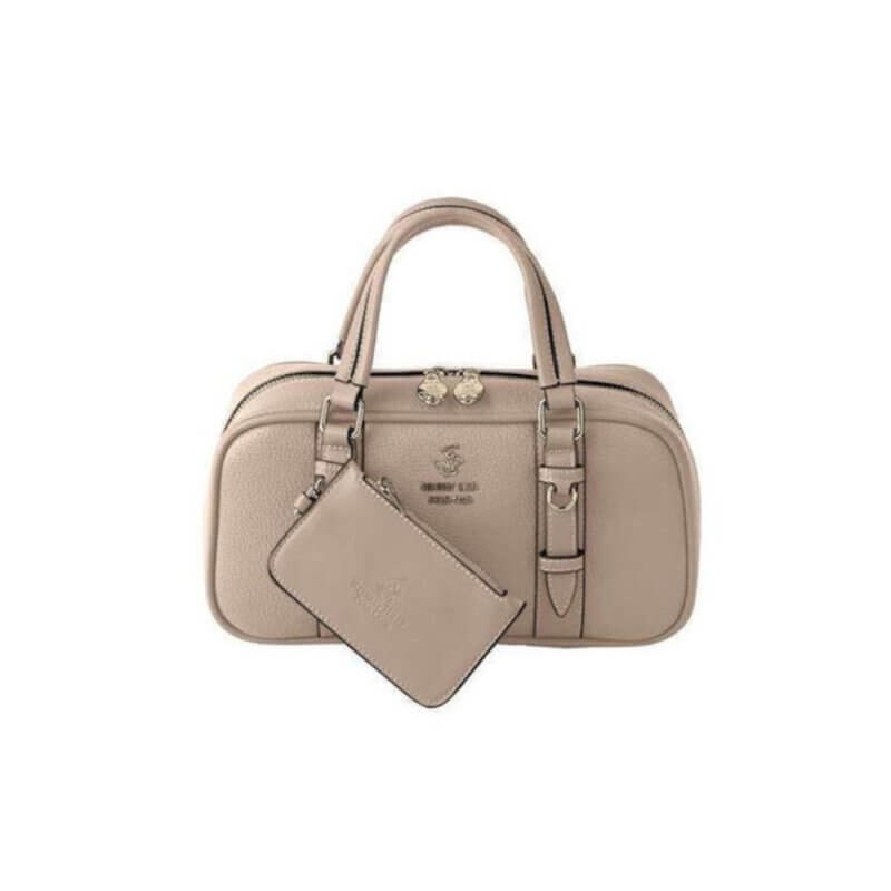 Beverly Hills Polo Club Γυναικεία Τσάντα Χειρός/Χιαστί Μπέζ BH-4452-BE
