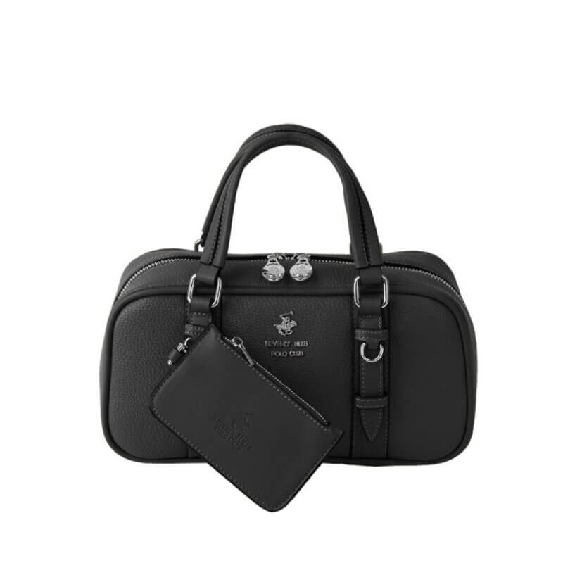 Beverly Hills Polo Club Γυναικεία Τσάντα Χειρός/Χιαστί Μαύρη BH-4452-NERO