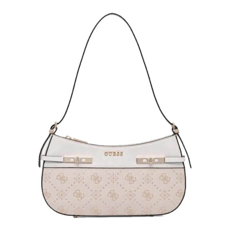 GUESS Melinda Logo Γυναικεί HWJP9902170-Off White Logo