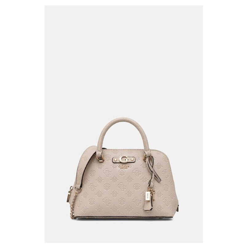 GUESS Dita Γυναικεία Τσάντα Χειρός/Χιαστί Μπέζ HWPD7602050-LIGHT TAUPE LOGO