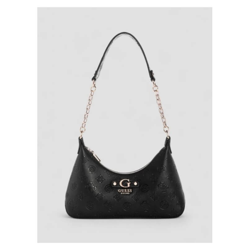 GUESS Dita Γυναικεία Τσάντα Ώμου Μαύρη HWPD7602180-BLACK LOGO