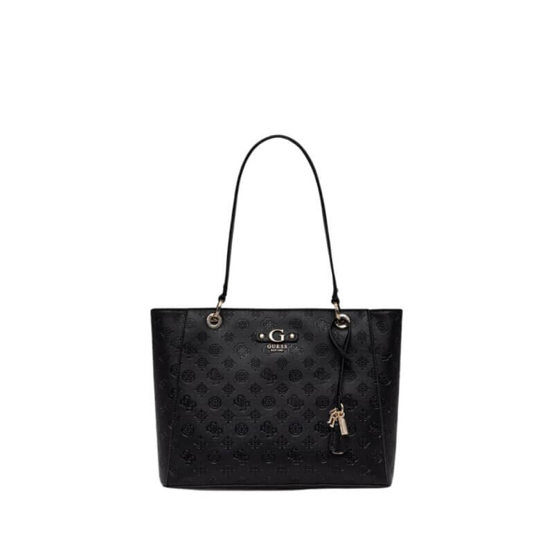 GUESS Dita Γυναικεία Τσάντα Ώμου Μαύρη HWPD7602250-BLACK LOGO