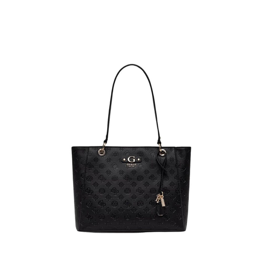 GUESS Dita Γυναικεία Τσάντα Ώμου Μαύρη HWPD7602250-BLACK LOGO