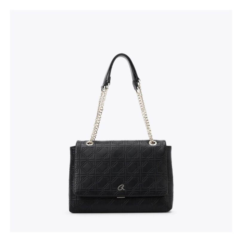 AXEL Accessories Γυναικεία Τσάντα Ώμου Μαύρη 1010-3654 BLACK