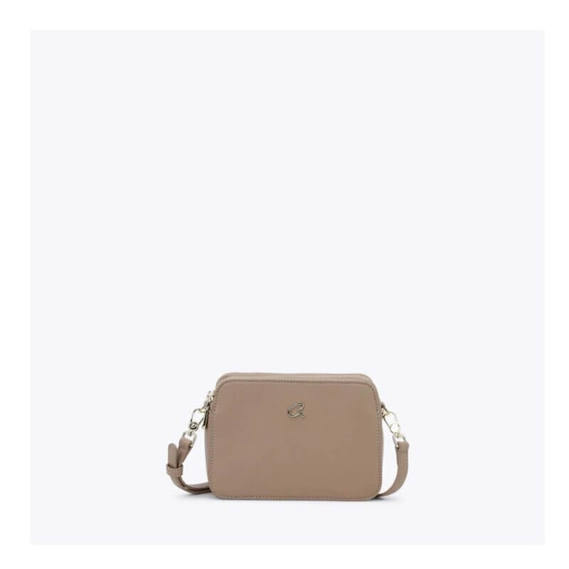 AXEL Accessories Γυναικεία Τσάντα Χιαστί Μπέζ 1020-1060 BEIGE