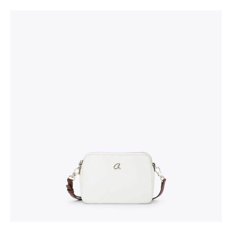 AXEL Accessories Γυναικεία Τσάντα Χιαστί Λευκή 1020-1060 WHITE