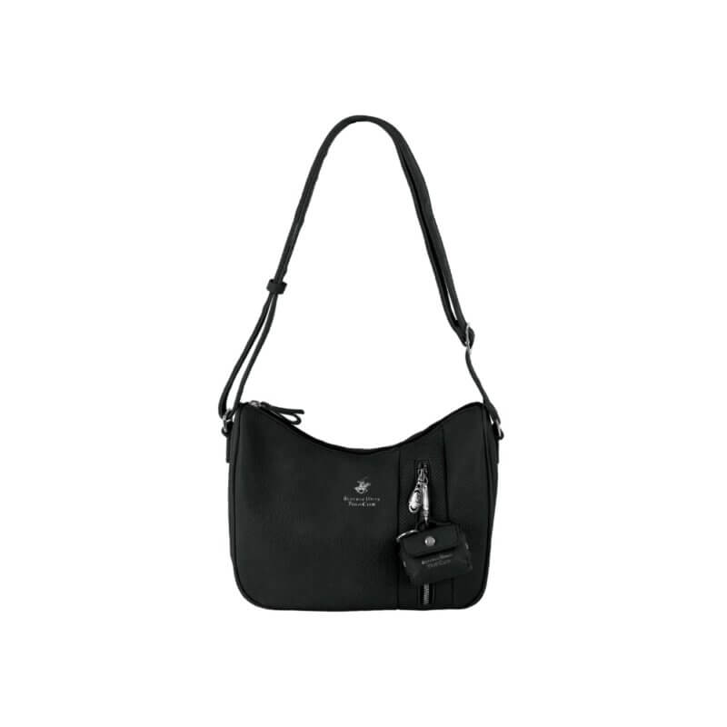 Beverly Hills Polo Club Γυναικεία Τσάντα Χιαστί Μαύρη BH-4562 NERO