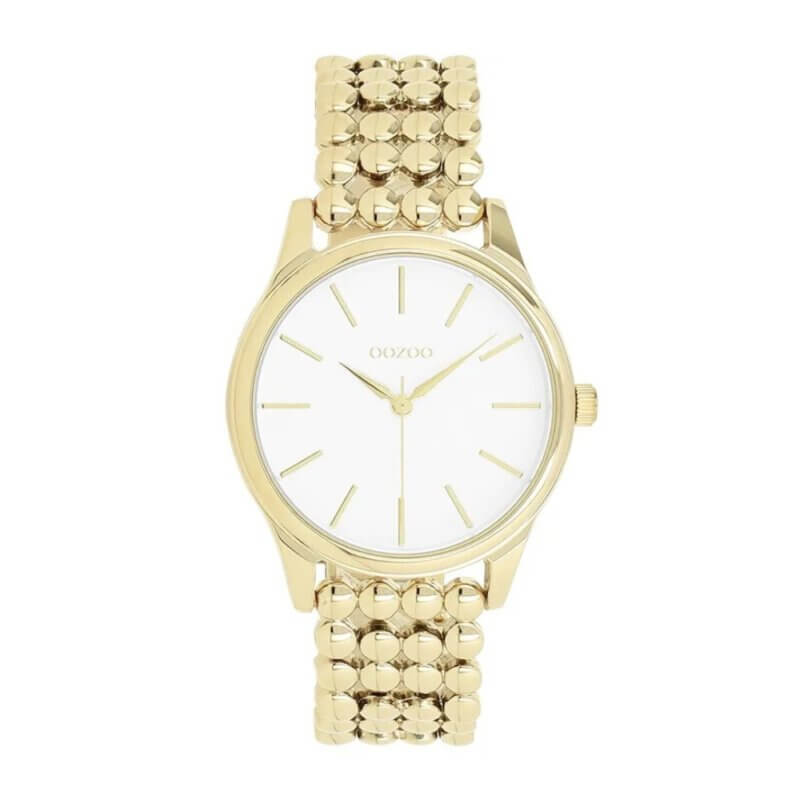 OOZOO Timepieces Γυναικείο Ρολόι Χρυσό C11671