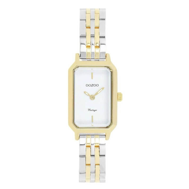 OOZOO Timepieces Vintage Γυναικείο Ρολόι Ασημί C20454
