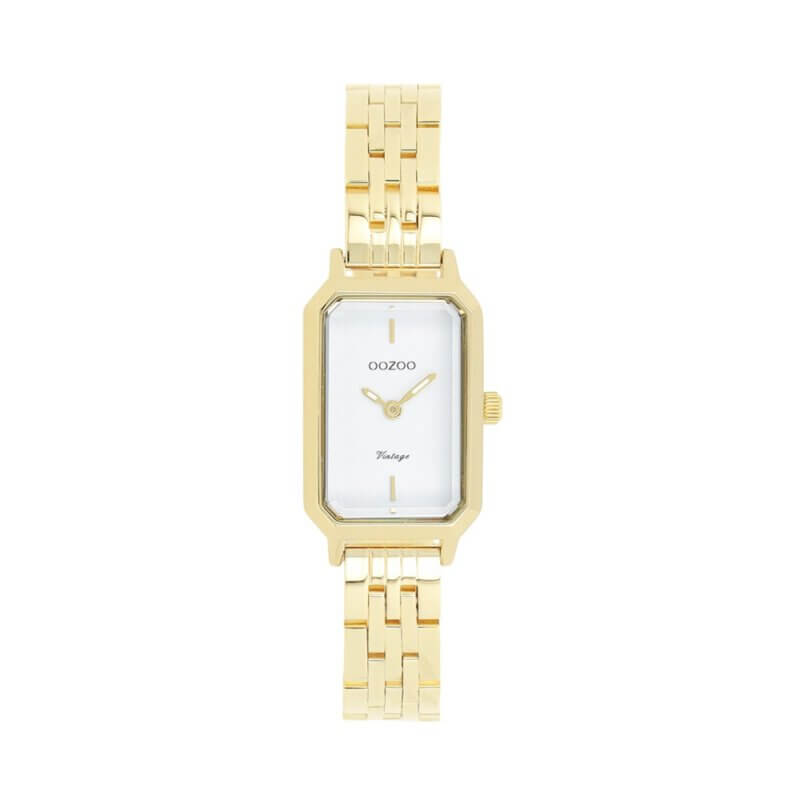 OOZOO Timepieces Vintage Γυναικείο Ρολόι Χρυσό C20456