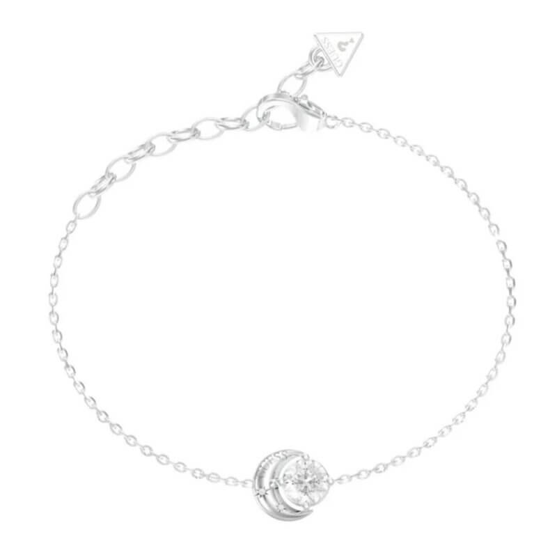 GUESS Steel Aurora Γυναικείο Βραχιόλι Ασημί JUBB06234JWRHL