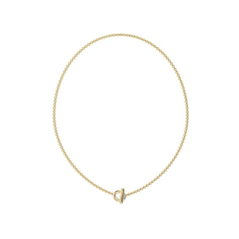 GUESS Steel Majorelle Γυναικείο Κολιέ Χρυσό JUBN05371JWYGRHT/U