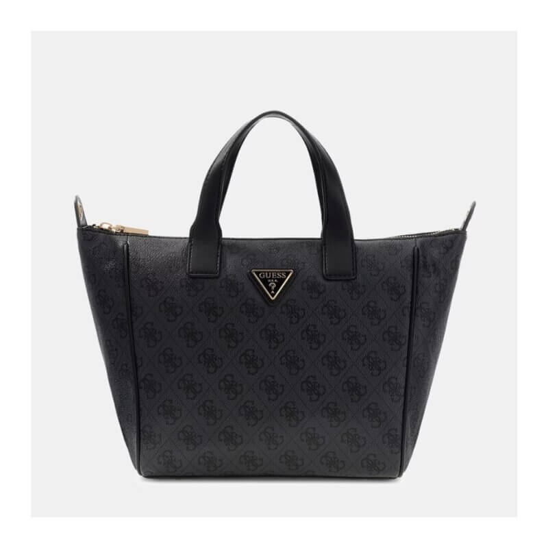 GUESS Follie Travel Γυναικεία Τσάντα Χειρός/Χιαστί Μαύρη HWLB96760190-COAL LOGO