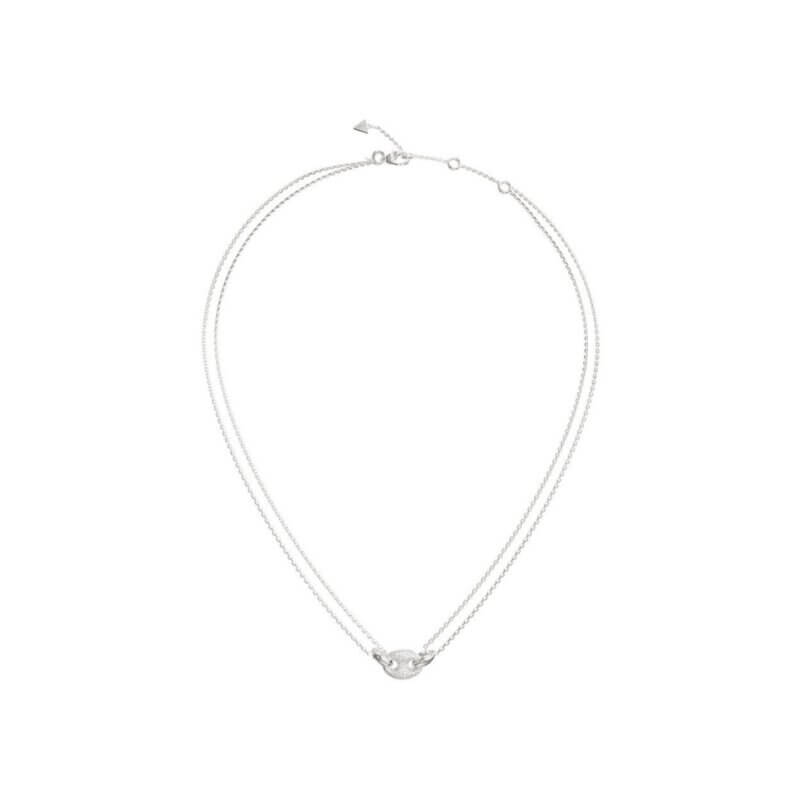 GUESS Steel Marina Γυναικείο Κολιέ Ασημί JUBN06220JWRHT/U