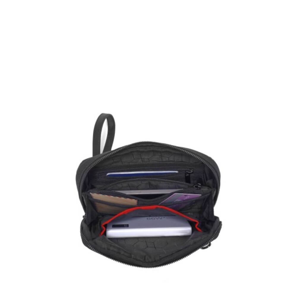 Beverly Hills Polo Club Ανδρική Τσάντα Χειρός Μαύρη BH-8490 NERO