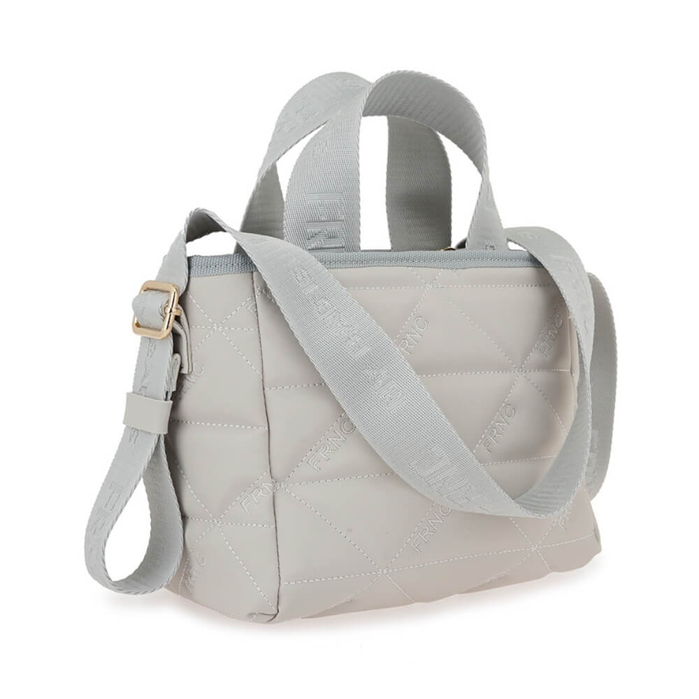FRNC Γυναικεία Τσάντα Χειρός/Crossbody Γκρί 4180 GR