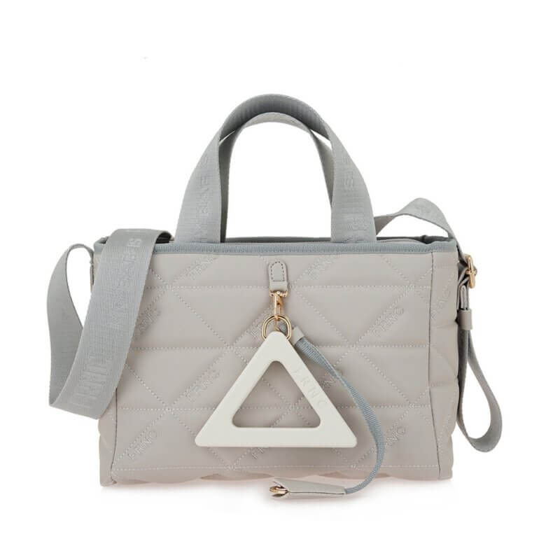 FRNC Γυναικεία Τσάντα Χειρός/Crossbody Γκρί 4181 GR