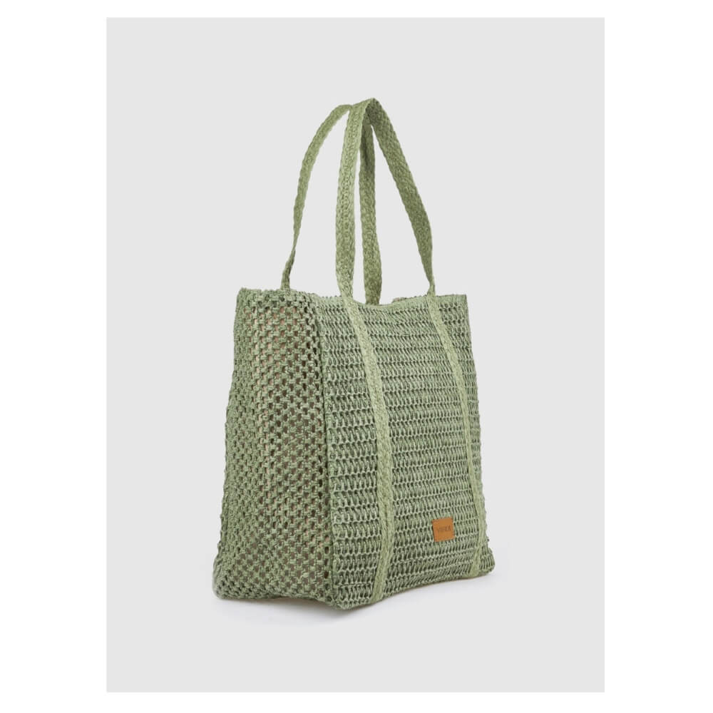 VERDE Γυναικεία Τσάντα Θαλάσσης Χακί 48-0000301 KHAKI