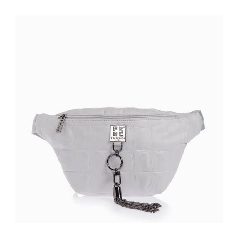 FRNC Γυναικεία Τσάντα Μέσης/Crossbody Γκρί 6130 OFW