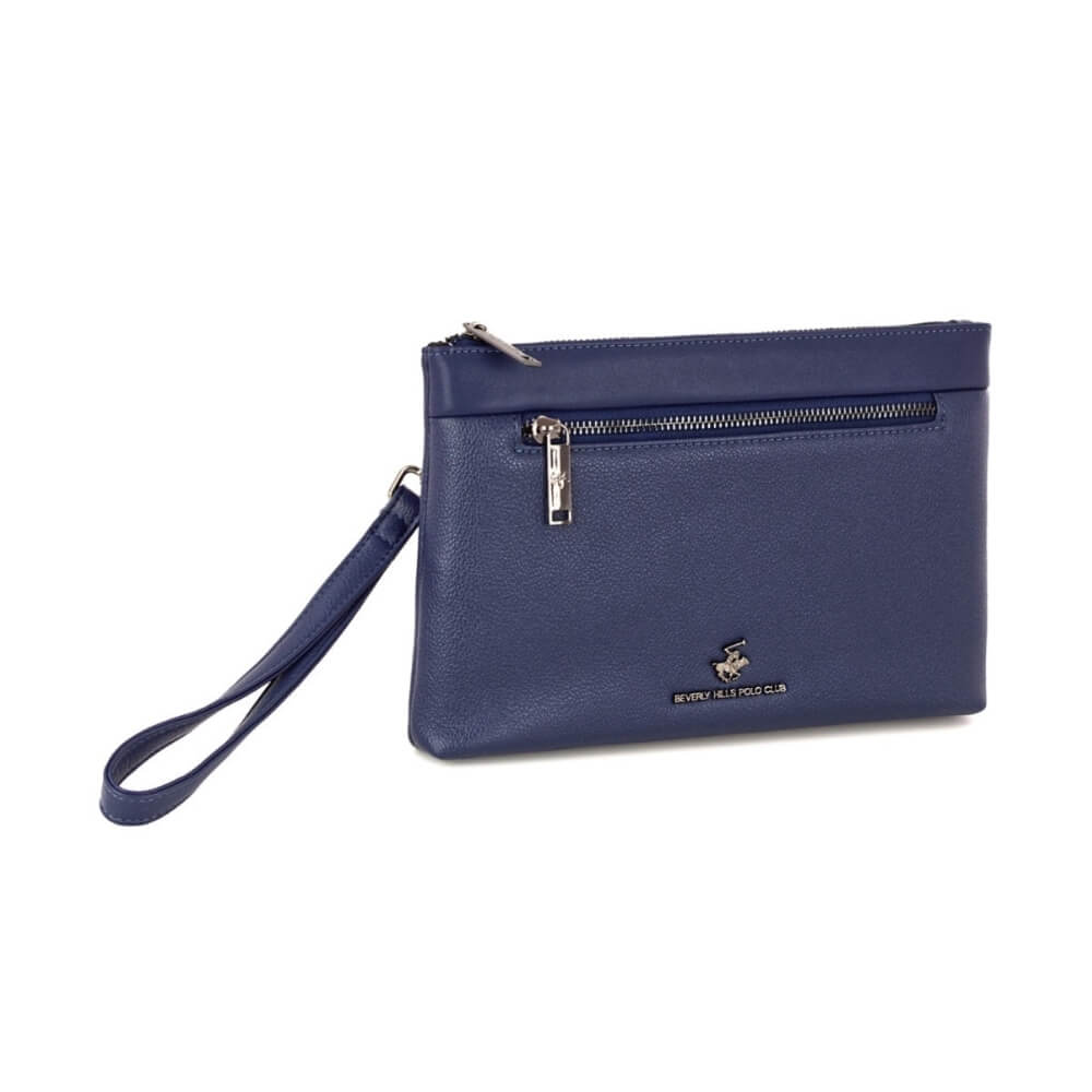 Beverly Hills Polo Club Ανδρική Τσάντα Χειρός Μπλέ BH-8510 BLUE