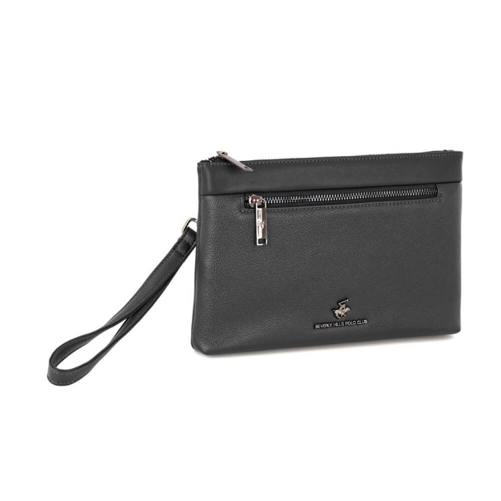 Beverly Hills Polo Club Ανδρική Τσάντα Χειρός Μαύρη BH-8510 NERO